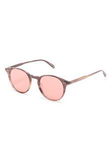 Garrett Leight Clune round-frame sunglasses - Roze