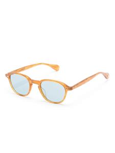 Garrett Leight Gilbert square-frame sunglasses - Oranje