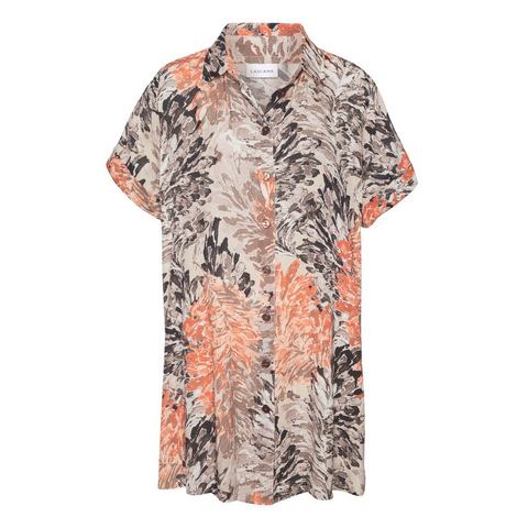Lascana Lange blouse met bloemenprint