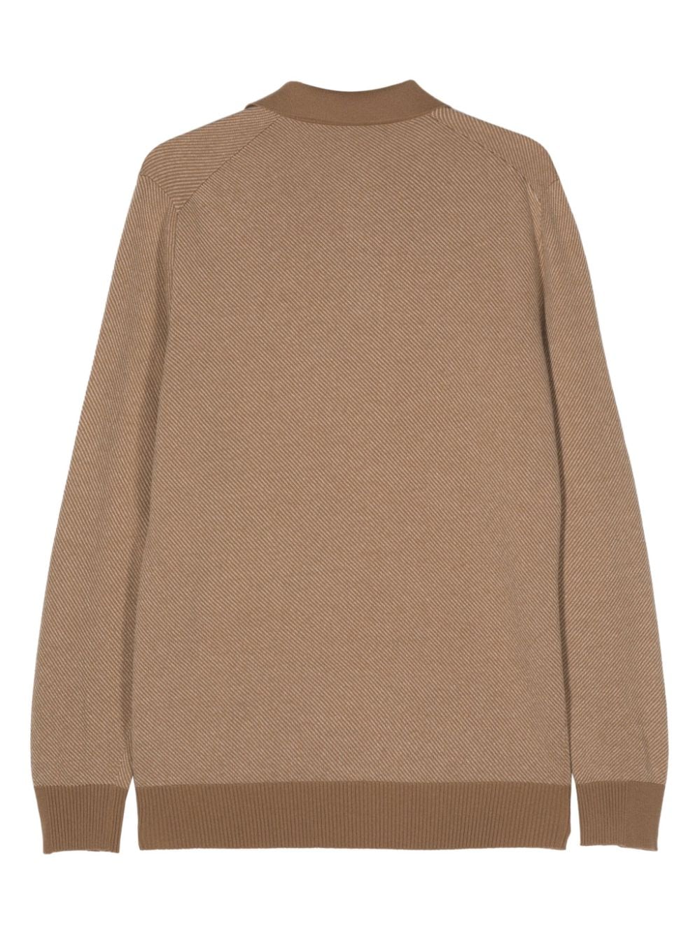 Loro Piana fine-knit cashmere polo shirt - Bruin