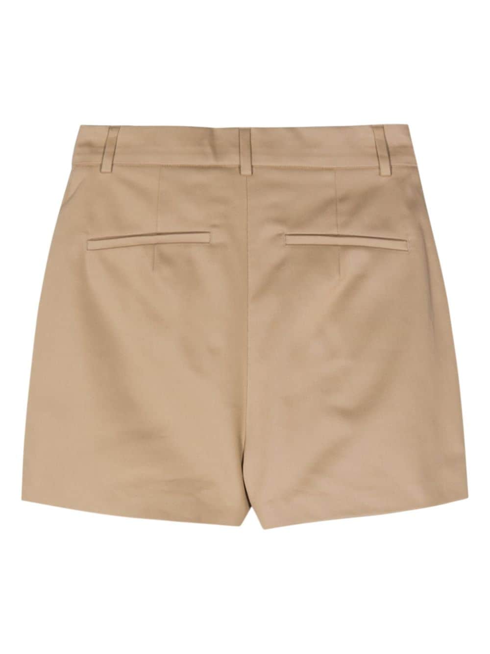 Sportmax Unicomm twill tailored shorts - Beige