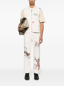 One Of These Days Fort Courage straight trousers - Beige