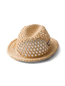 Prada Fedora hoed - Beige