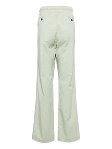 Palm Angels wide-leg cotton trousers - Groen