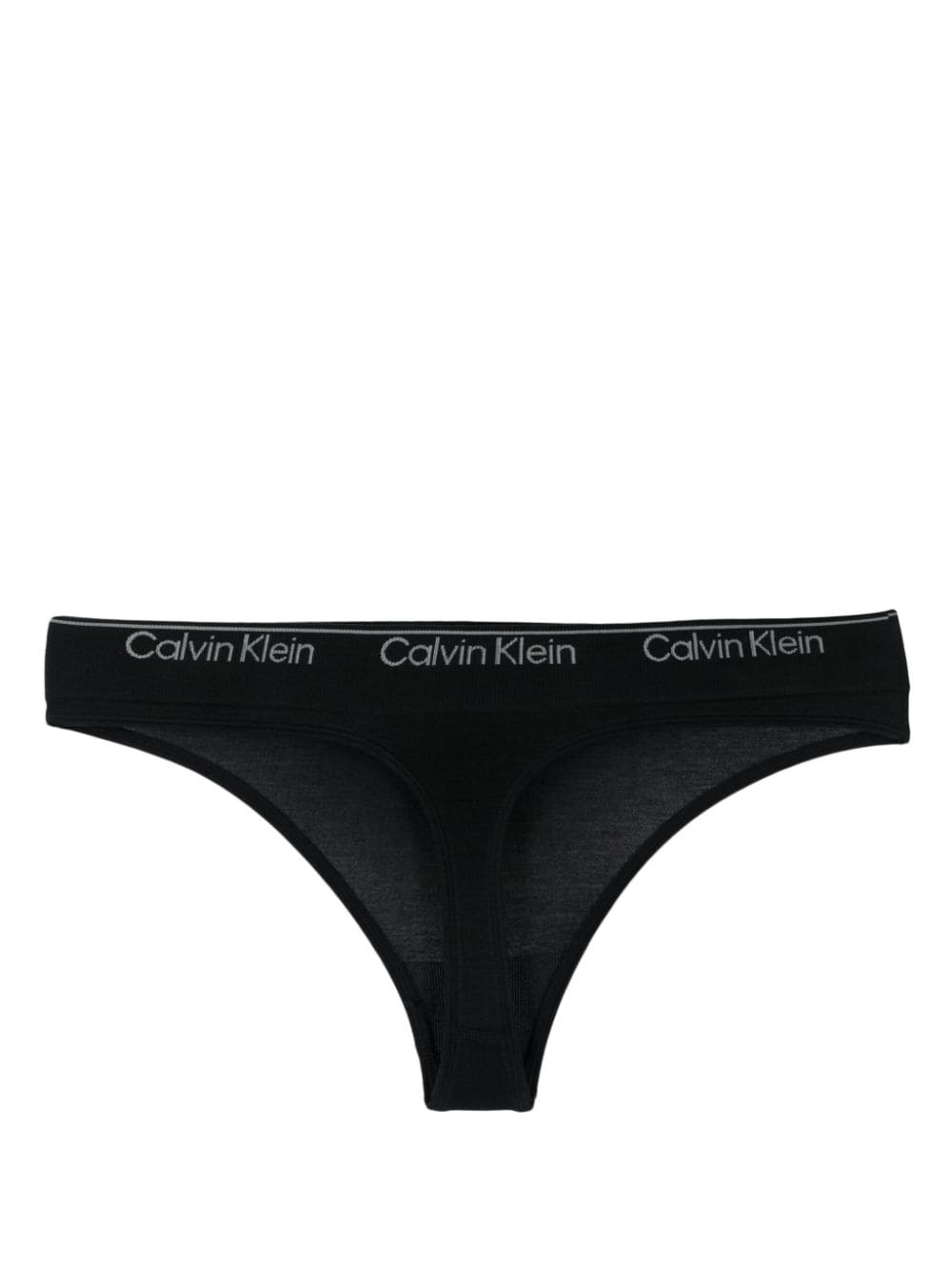 Calvin Klein Slip met logoband - Zwart