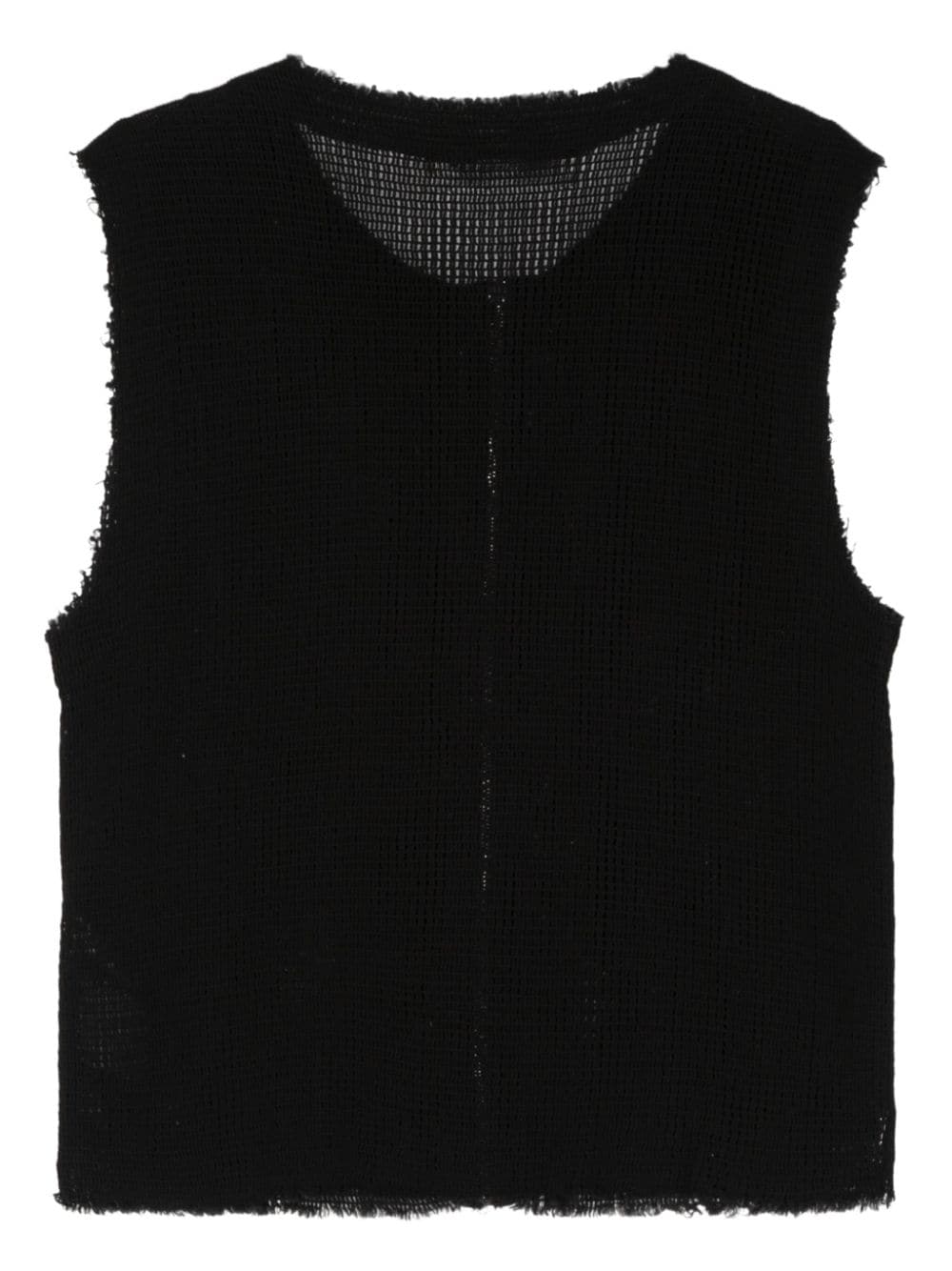 1017 ALYX 9SM logo-print mesh vest - Zwart