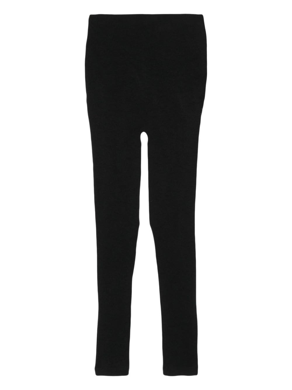 CHANEL Pre-Owned 2010s logo-print stretch leggings - Zwart