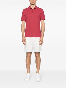 Zanone short-sleeve cotton polo shirt - Rood