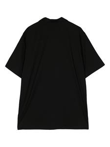 Attachment short-sleeve polo shirt - Zwart