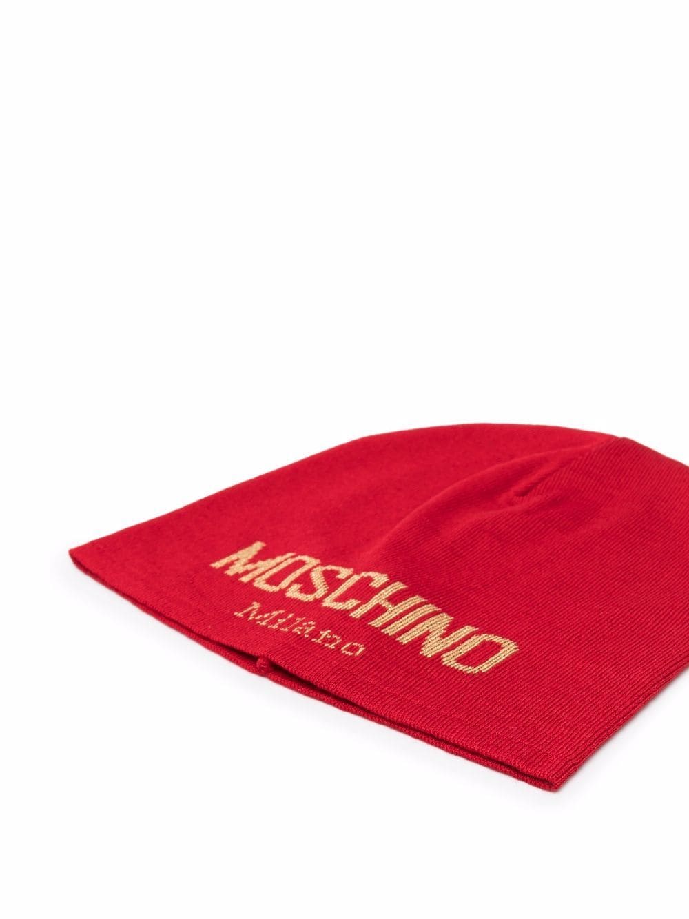 Moschino Muts met logo - Rood