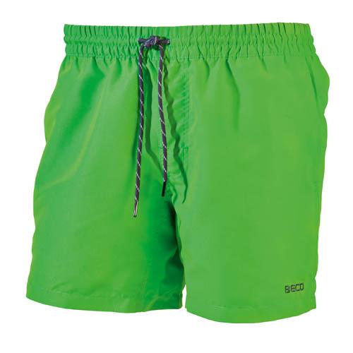BECO zwemshorts | binnenbroekje | elastische band | 3 zakjes | neon groen |