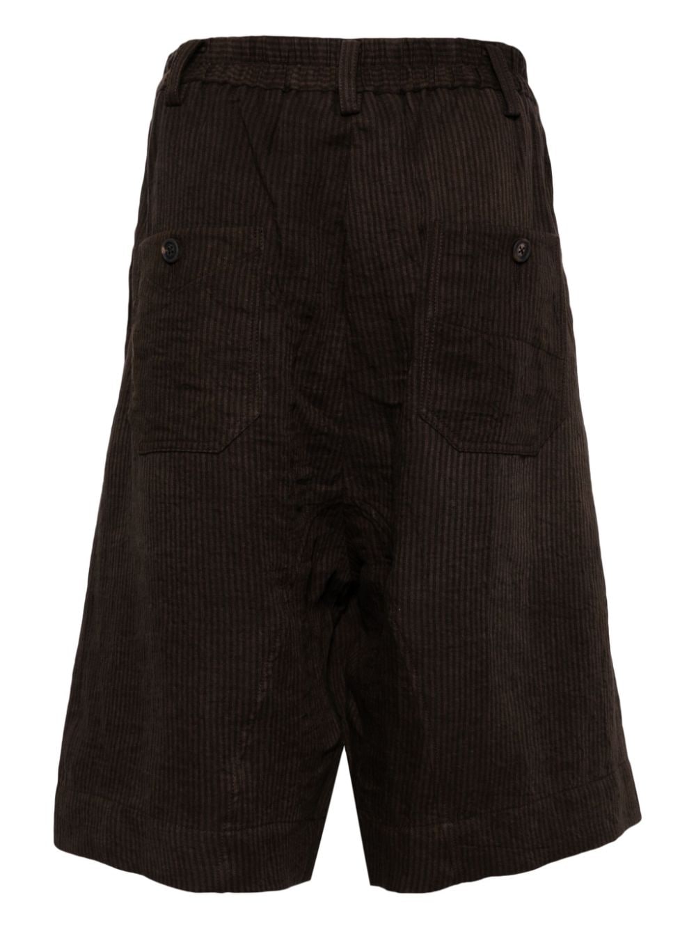Ziggy Chen striped bermuda shorts - Bruin