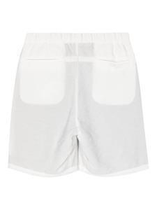 Attachment drawstring bermuda shorts - Wit