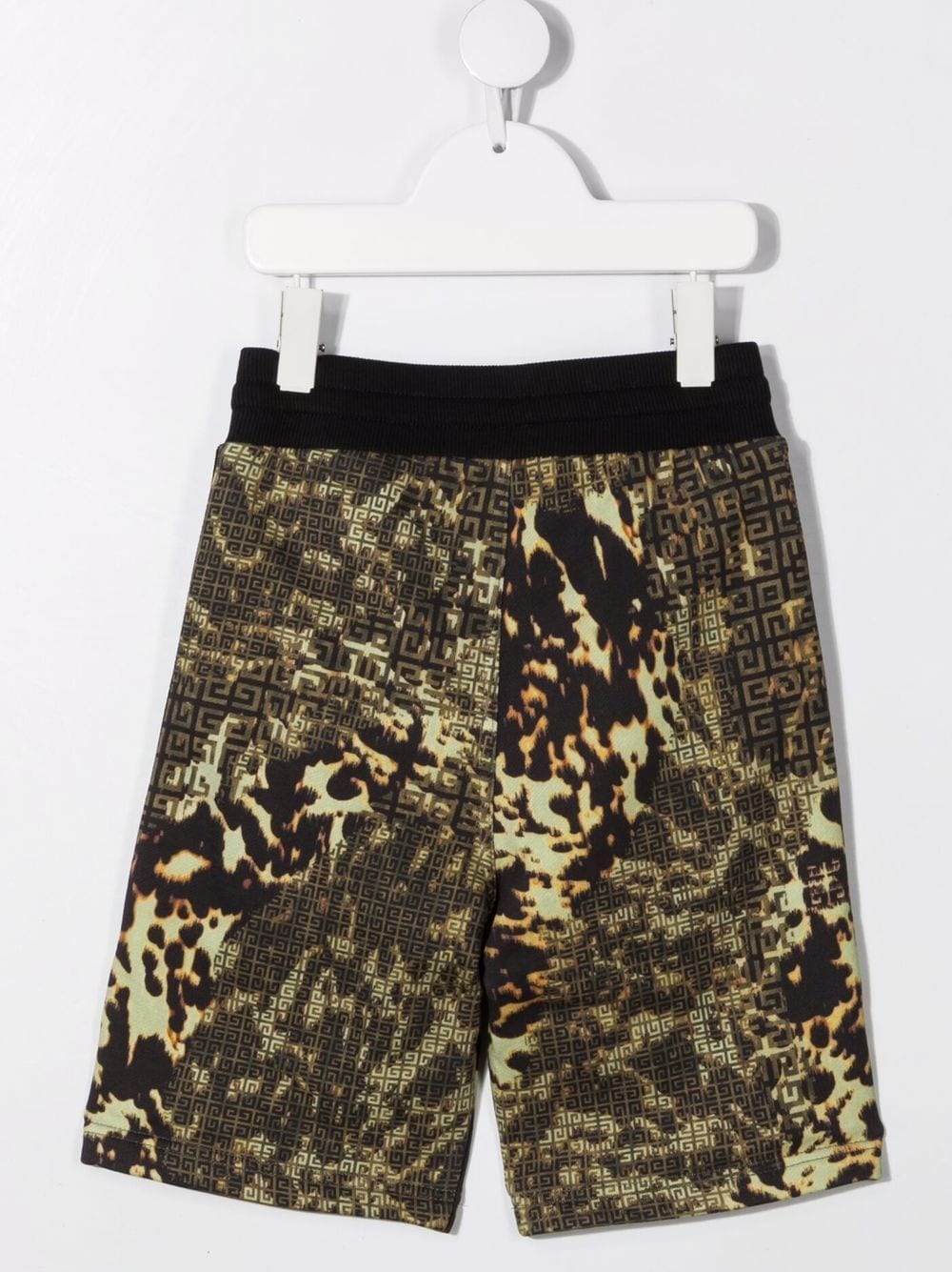 Givenchy Kids Shorts met camouflageprint - Groen