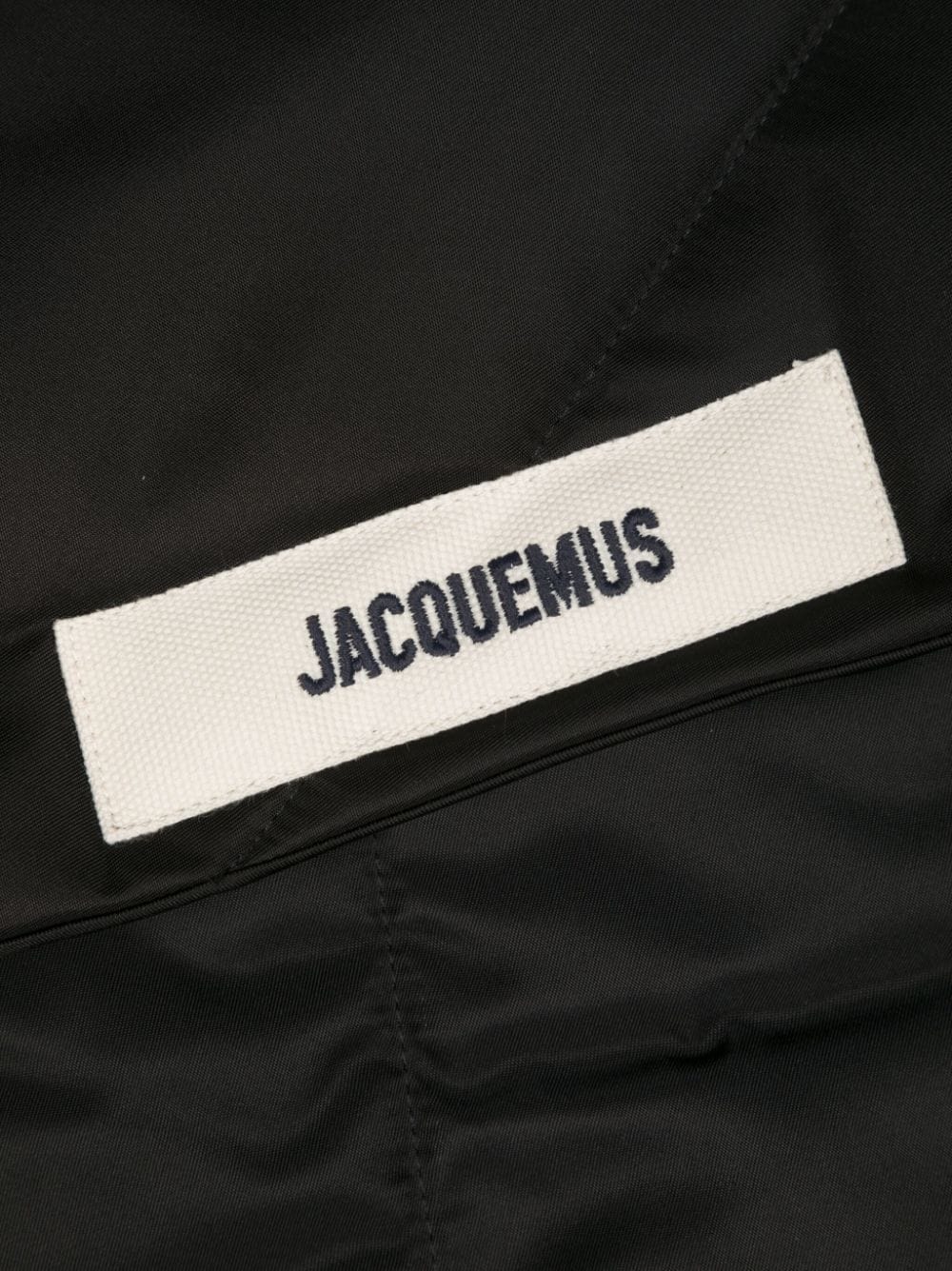 Jacquemus Sjaal met print - Zwart