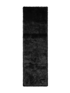 Saint Laurent Sjaal van imitatiebont - Zwart