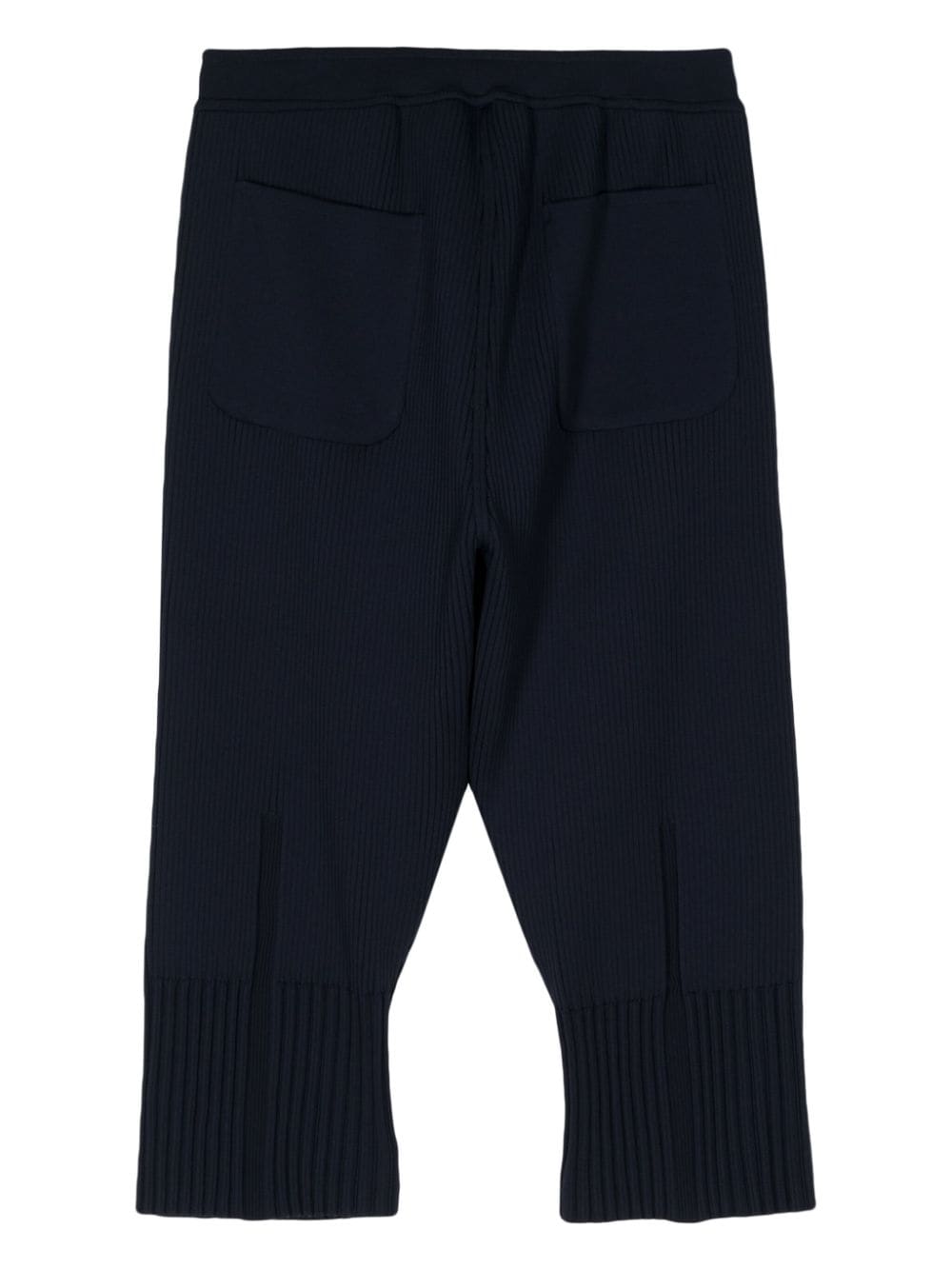 CFCL ribbed-knit trousers - Blauw