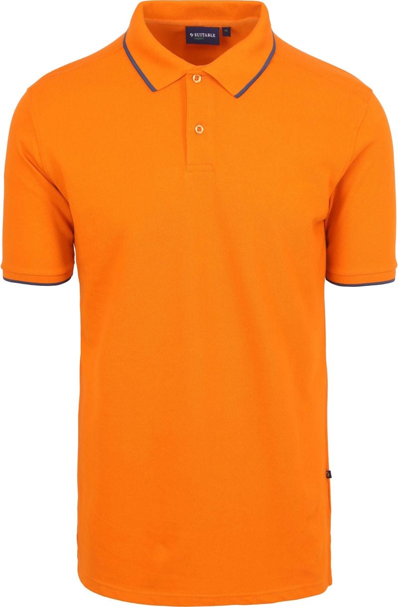 Suitable Respect Poloshirt Tip Ferry Orange