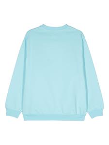 RASSVET logo-print cotton sweatshirt - Blauw