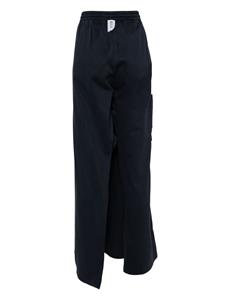 PROTOTYPES layered cotton cargo trousers - Blauw