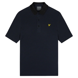 Lyle and Scott Golf microstripe polo