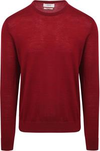 King Essentials The John Pullover Merino Rood