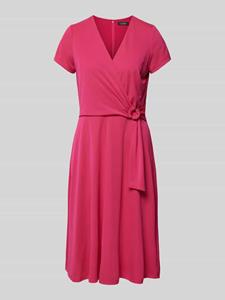 Lauren Ralph Lauren Knielange jurk in wikkellook, model 'KARLEE'
