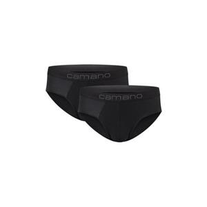 2er Pack camano Men comfort BCI cotton Slips 9999 - black