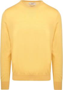 King Essentials The John Pullover Merino Geel