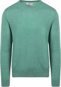 King Essentials The John Pullover Merino Groen