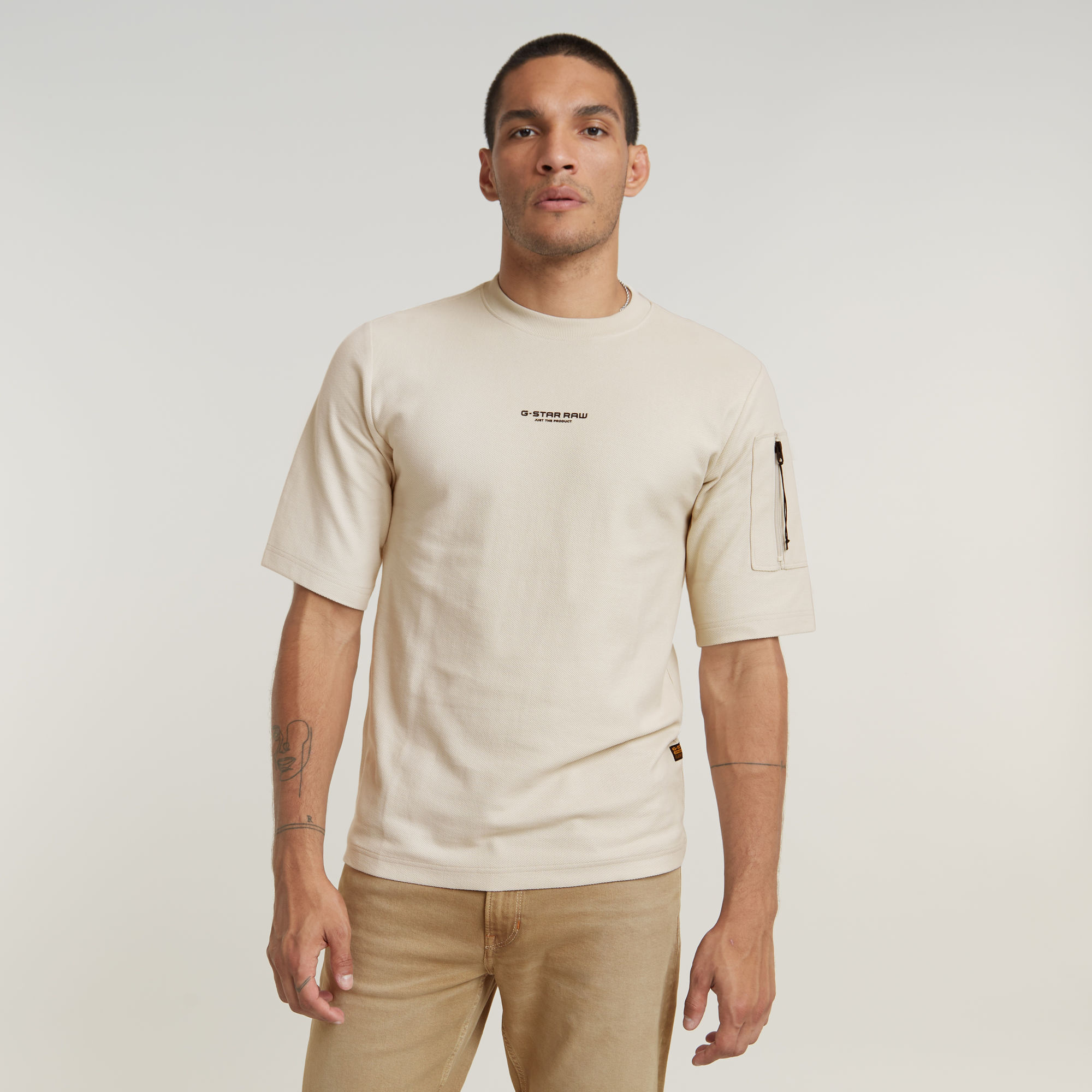 G-Star RAW P-3 Short Sleeve Tweeter - Wit - Heren