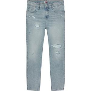 TOMMY JEANS Straight jeans RYAN RGLR STRGHT met used-effecten