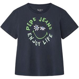Pepe Jeans Shirt met ronde hals Oda