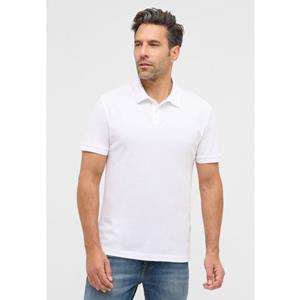 ETERNA Mode GmbH MODERN FIT Poloshirt in weiß unifarben