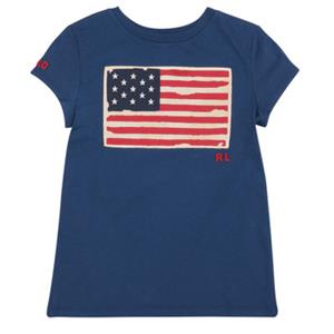Polo Ralph Lauren T-shirt Korte Mouw  SS FLAG TEE-KNIT SHIRTS-T-SHIRT