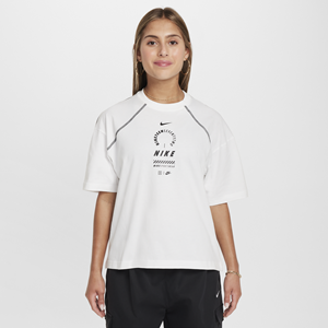 Nike Sportswear oversized T-shirt voor meisjes - Wit
