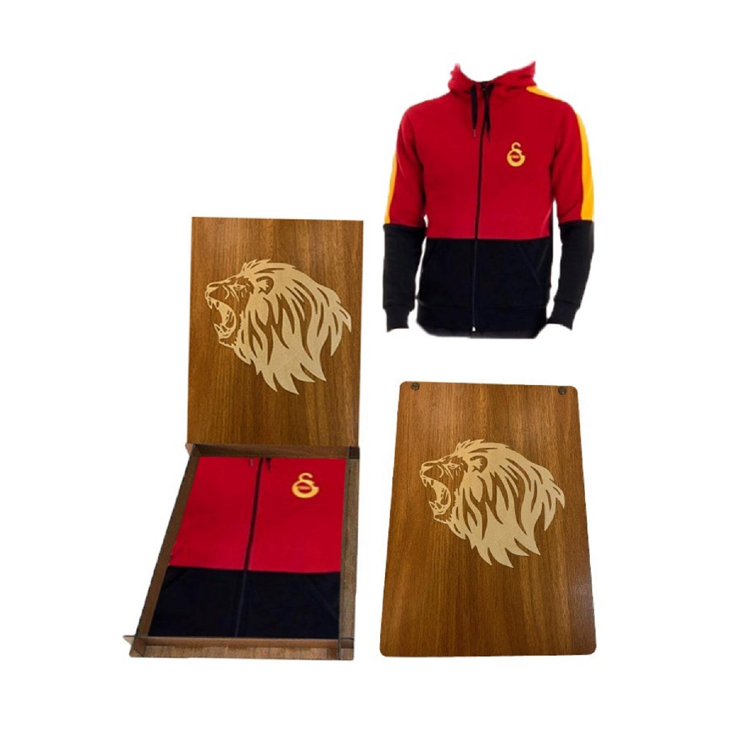 Palmiye istanbul Gelicentieerde rode jas leeuw met houten kist cadeau