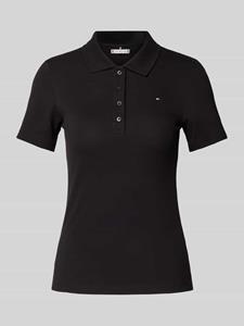 Tommy Hilfiger Slim fit poloshirt met logostitching, model '1985'