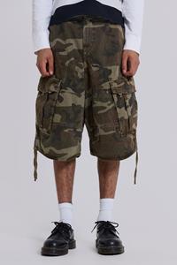 Jaded Man Cadet Camo Shorts