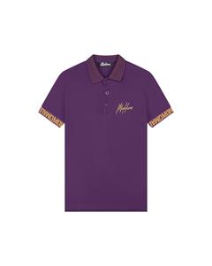 Malelions Men Venetian Polo - Purple/Gold