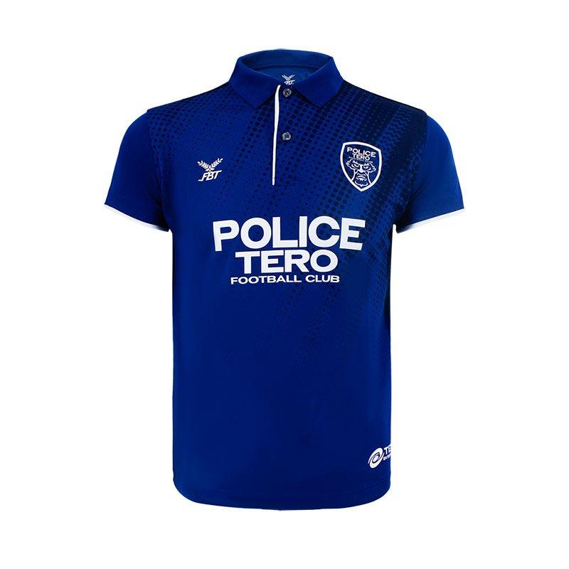 FBT Heren Voetbal Thailand Voetbalclub AFC Jersey Shirt Polyester Print Korte mouw Ronde hals Sneldrogend  Politie Tero 1