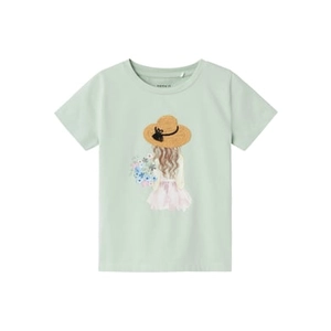 name it T-shirt Nmfhattie Slib Green