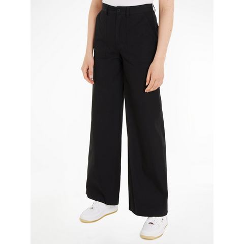 TOMMY JEANS Cargobroek TJW CLAIRE HR WIDE CARGO PANT