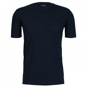 Stoic  Merino150 HeladagenSt. T-Shirt - Merinoshirt, blauw