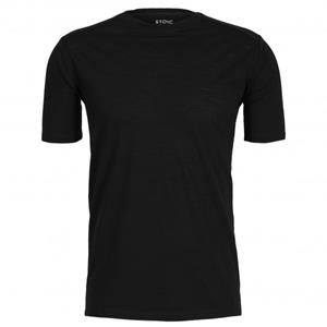 Stoic  Merino150 HeladagenSt. T-Shirt - Merinoshirt, zwart