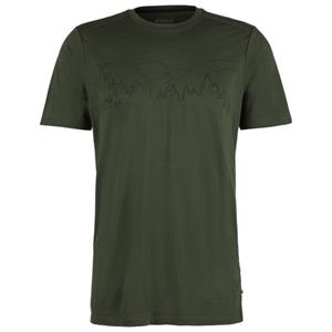Stoic  Merino150 Heladagen T-Shirt Fjord - Merinoshirt, olijfgroen