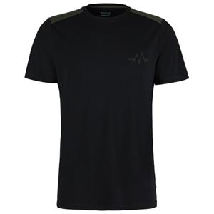 Stoic  Merino150 HeladagenSt. T-Shirt Bike - Merinoshirt, zwart
