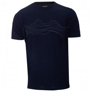 Stoic  Merino150 HeladagenSt. T-Shirt Mountain - Merinoshirt, blauw