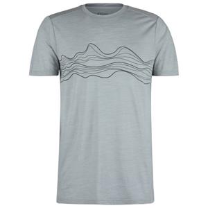 Stoic  Merino150 HeladagenSt. T-Shirt Mountain - Merinoshirt, grijs