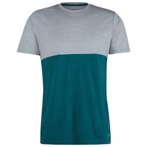 Stoic  Merino150 HeladagenSt. T-Shirt Multi - Merinoshirt, blauw/grijs